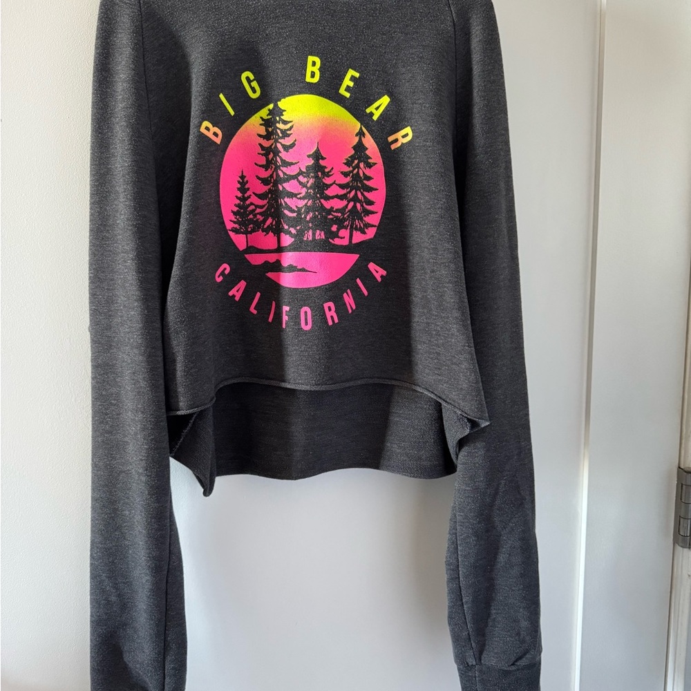 Big Bear California Kids Sweatshirt - Gray